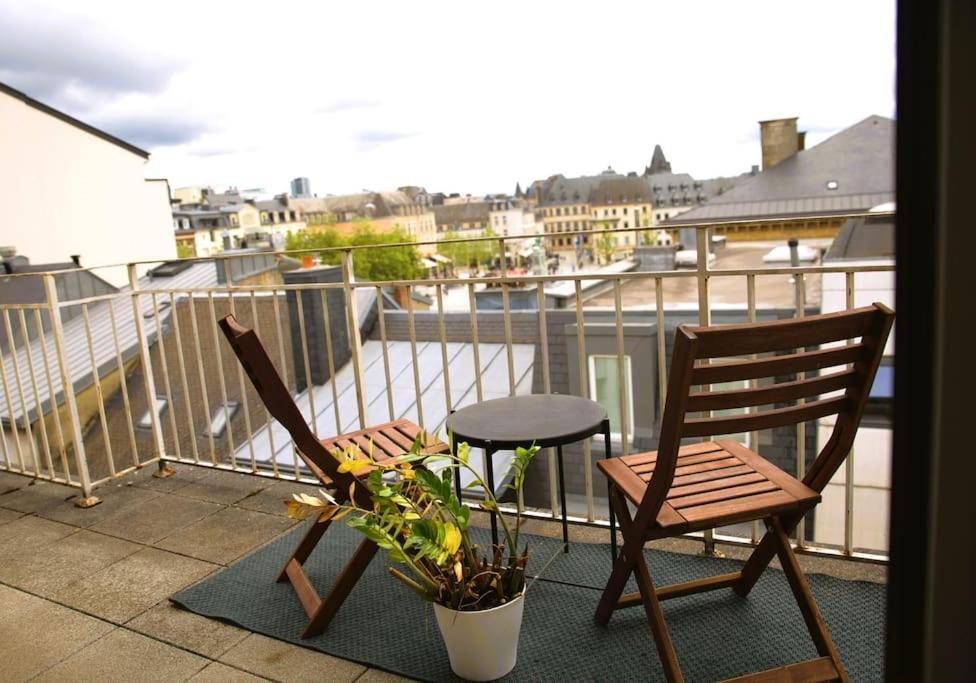 Charming Penthouse In The City Center Apartamento Luxemburgo Exterior foto