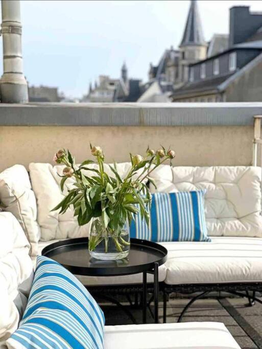 Charming Penthouse In The City Center Apartamento Luxemburgo Exterior foto